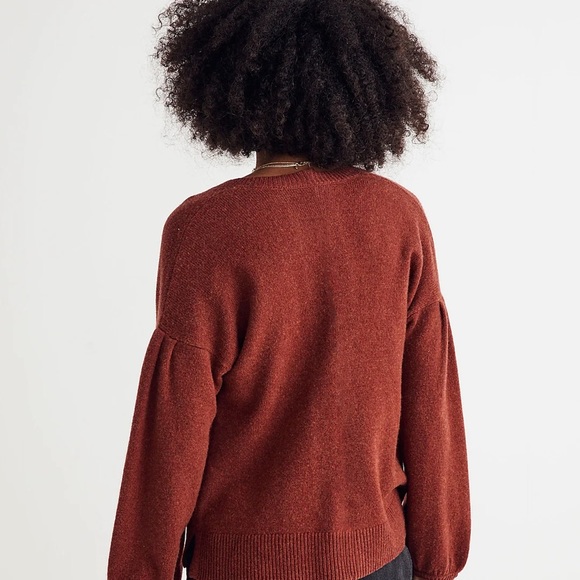 NWT Madewell Medium Wiltshire V-Neck Pullover Sweater - Picture 4 of 5